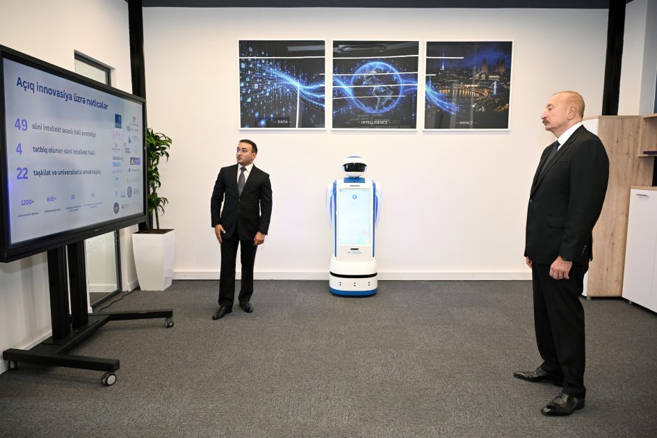 President Ilham Aliyev attends opening of first phase of SABAH.city innovation campus