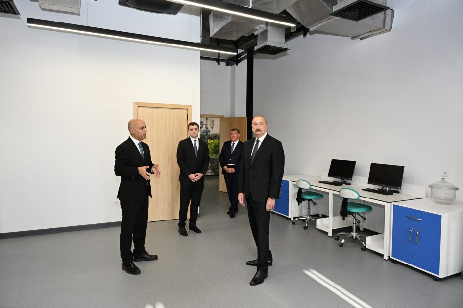 President Ilham Aliyev attends opening of first phase of SABAH.city innovation campus