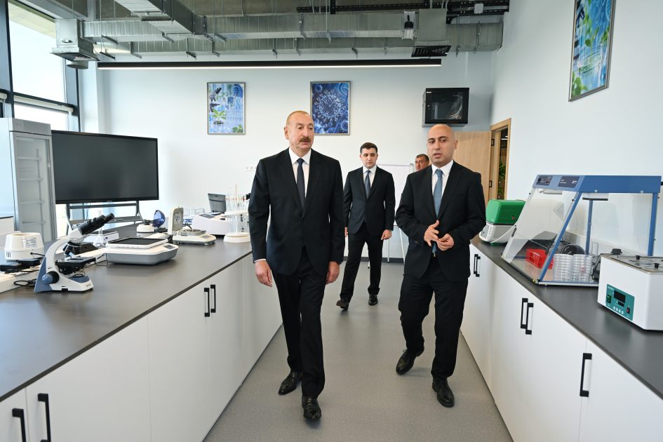 President Ilham Aliyev attends opening of first phase of SABAH.city innovation campus