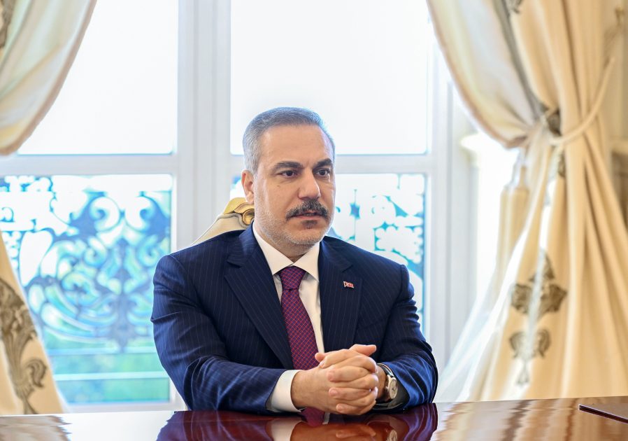 Ilham Aliyev receives Turkish FM