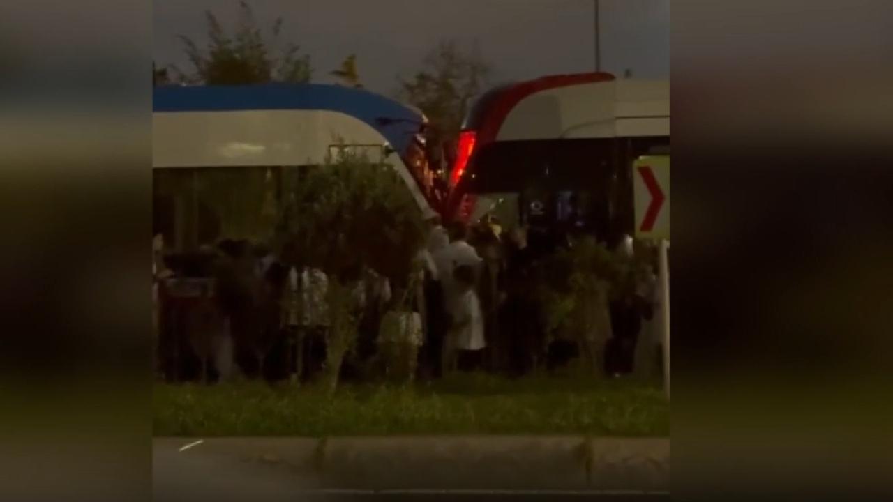 İstanbulda iki tramvay toqquşub