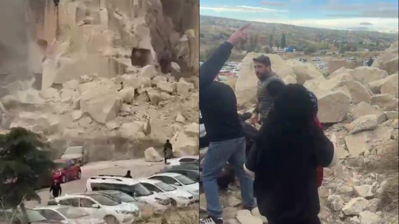 Kapadokyada qaya parçaları uçub, 2 nəfər ölüb