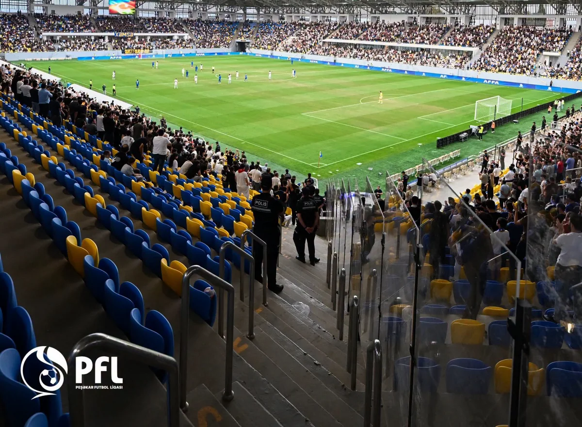 “Kəpəz” – “Şamaxı” matçında mövsümün azarkeş rekordu yeniləndi