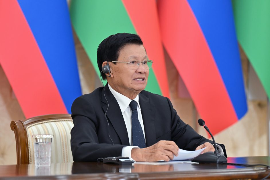 Laos Prezidenti: Ümid edirəm ki, gələcəkdə Azərbaycan investorları ölkəmizə daha çox sərmayə yatıracaqlar