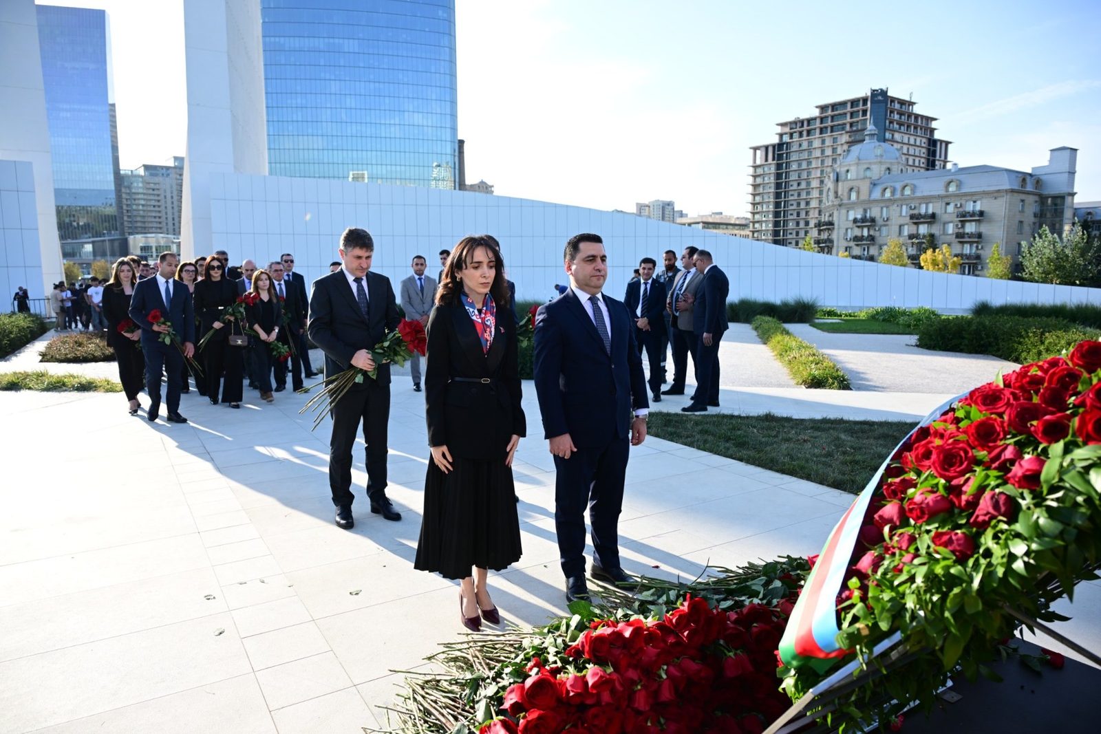 Media və Yayım Şurasının kollektivi Zəfər parkını ziyarət edib