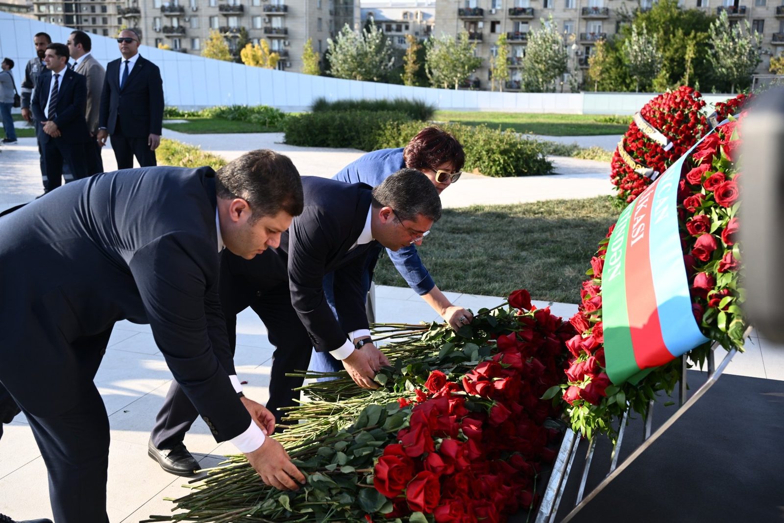 Media və Yayım Şurasının kollektivi Zəfər parkını ziyarət edib