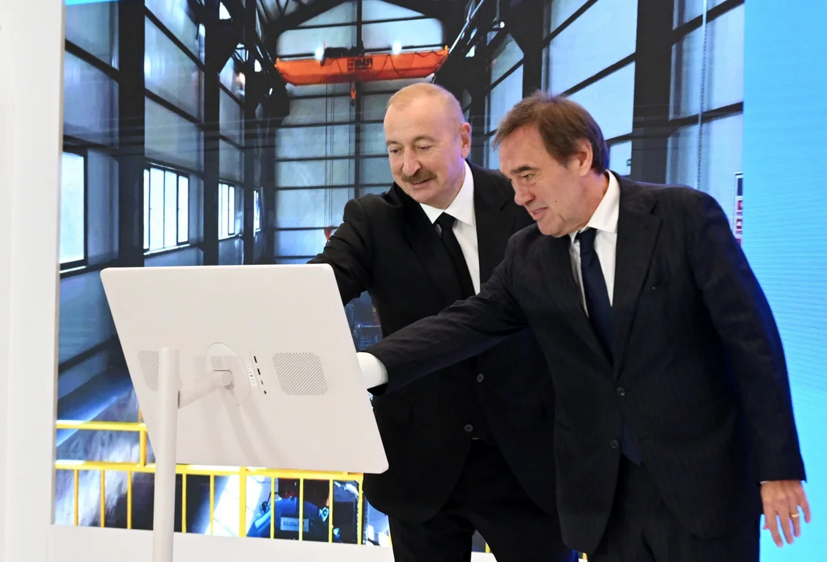 “Minkənd” Kiçik Su Elektrik Stansiyasının açılışı olub, “Tekstil Klasteri” layihəsi üzrə istehsal müəssisəsinin təməli qoyulub