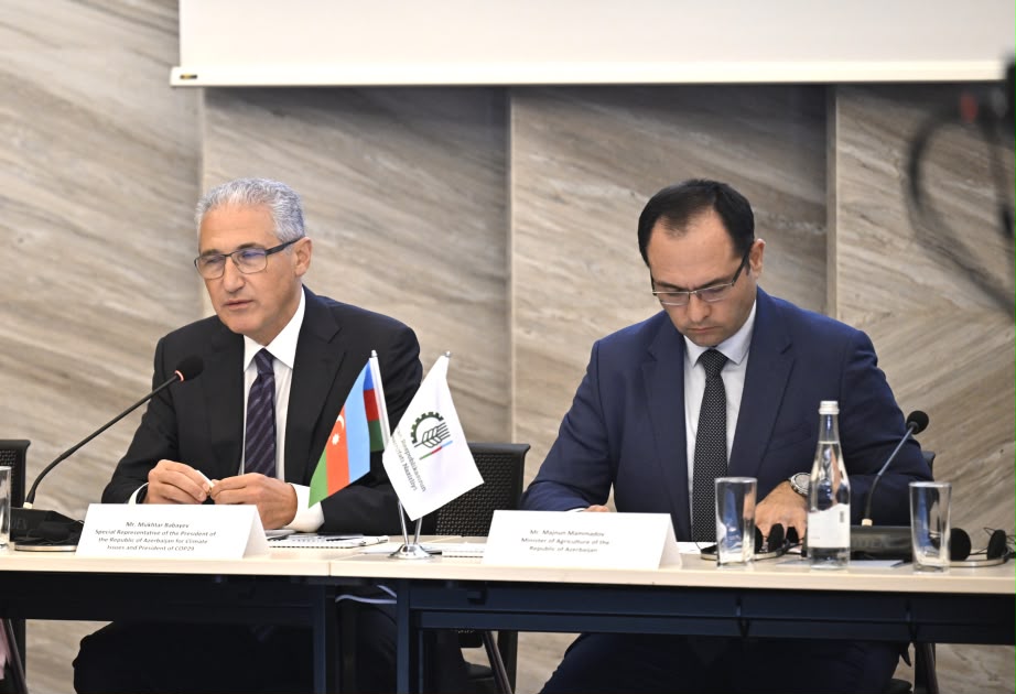 Muxtar Babayev: Kənd təsərrüfatında iqlim davamlılığı fermerə qədər çatmalıdır
