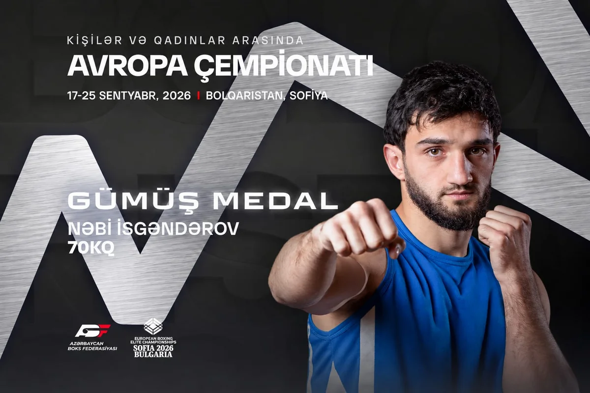 Nəbi İsgəndərov Avropa çempionatında gümüş medal qazanıb