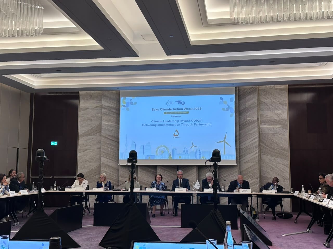 Nizami Ganjavi International Center holds high-level roundtable as part of Baku Climate Action Week