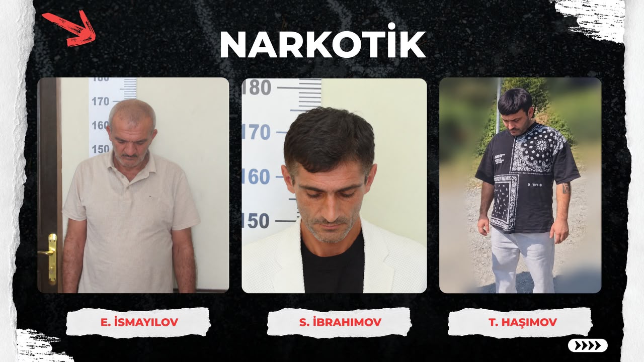 Oğuzda narkotiklərin dövriyyəsi ilə məşğul olan şəxslər saxlanılıblar