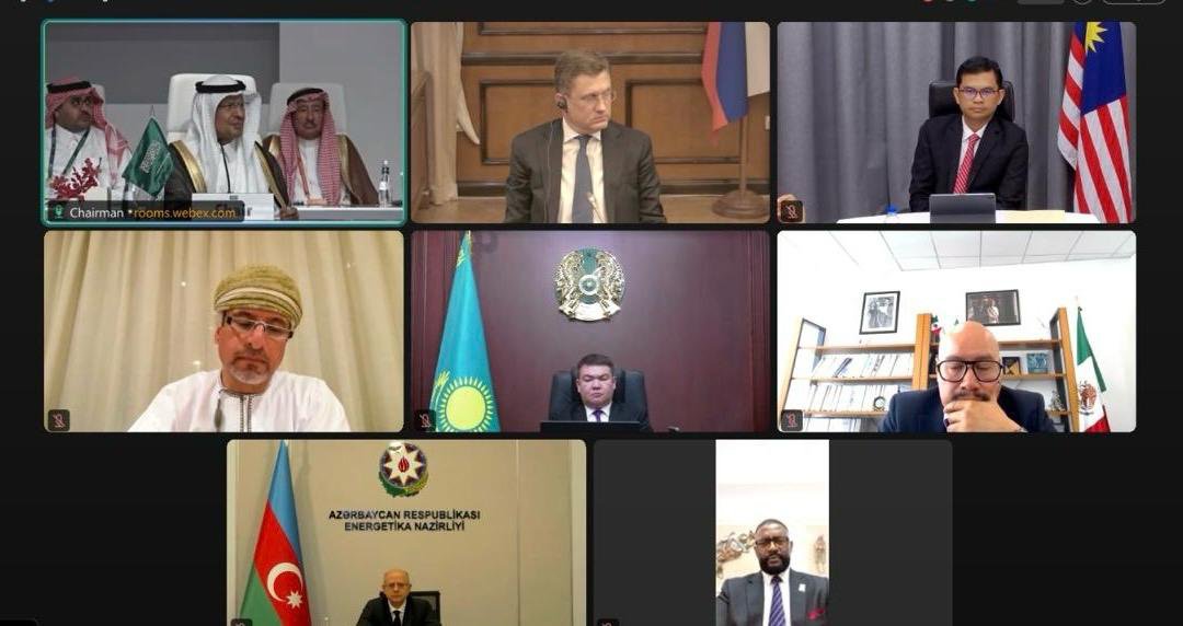 Pərviz Şahbazov OPEC+ ölkələrinin nazirlərinin iclasında iştirak edib