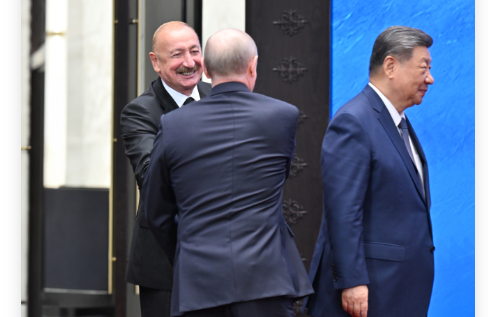Peskov: Putin və İlham Əliyev Bişkekdə ayaqüstü danışıqlar aparıblar