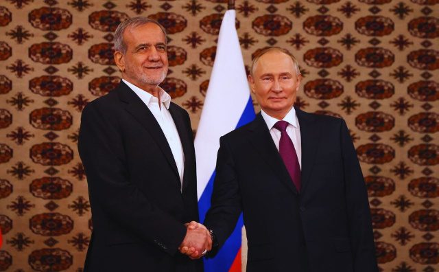 Pezeşkian Putinə təşəkkür edib