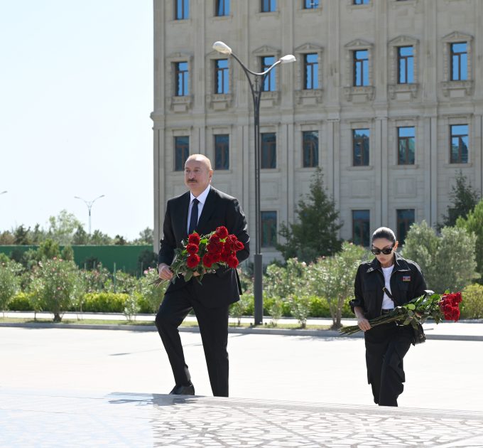 President Ilham Aliyev visits Naval Forces