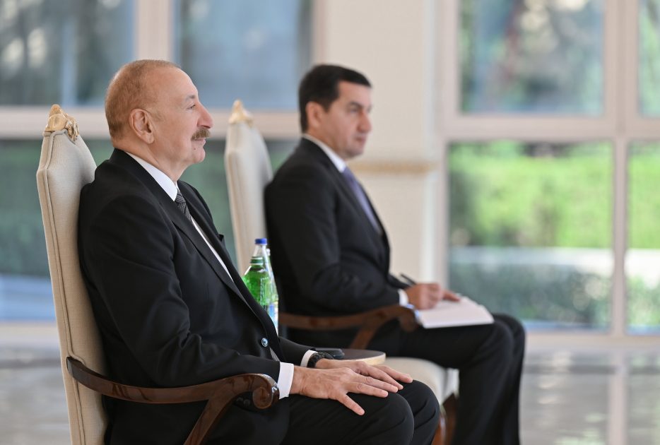 Prezident İlham Əliyev İsveçin yeni səfirini qəbul edib