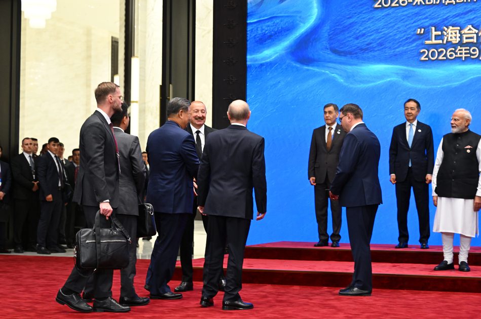 Prezident İlham Əliyev “ŞƏT plyus” formatında keçirilən görüşdə çıxış edib - YENİLƏNİB 4