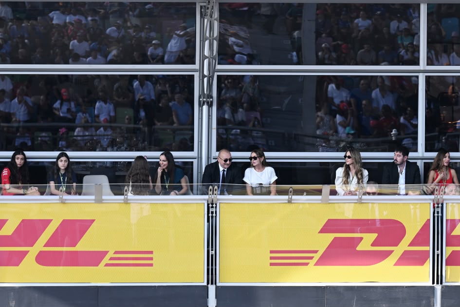Footage of Formula 1 Azerbaijan Grand Prix shared on President's social media account - VIDEO