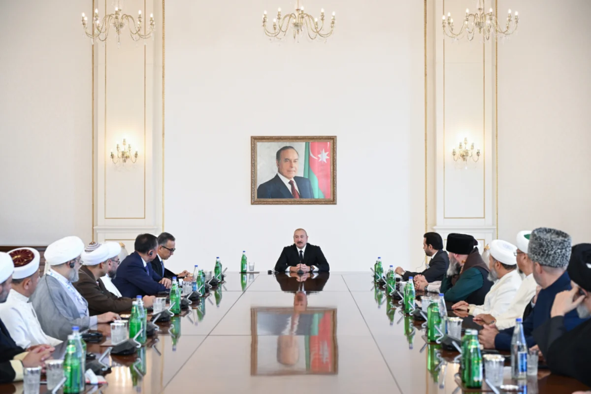 Video shared on President's social media accounts of reception for international conference participants