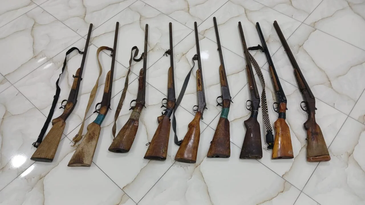 Qanunsuz saxlanılan silahlar aşkarlanıb
