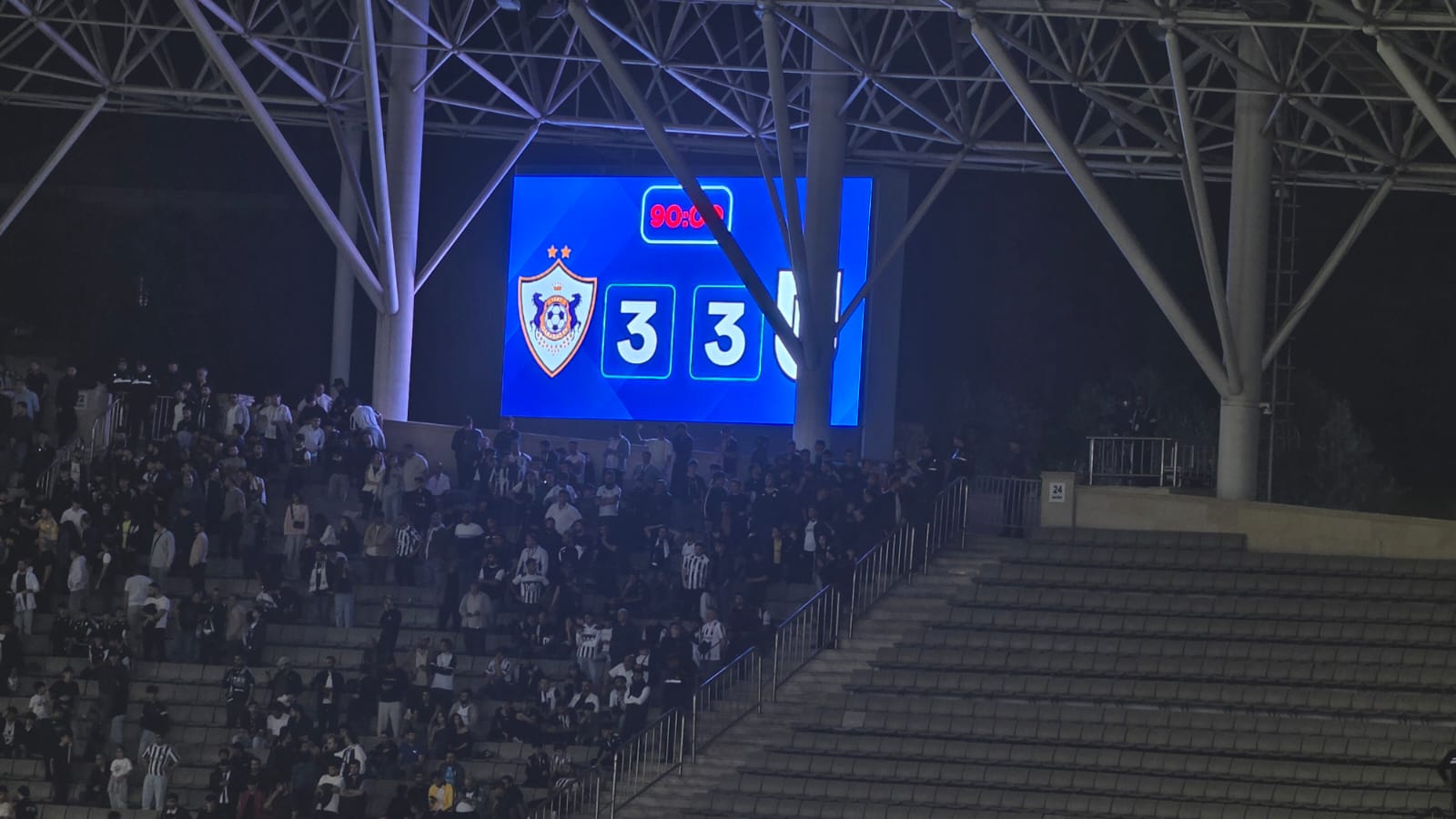 "Qarabağ" - "Neftçi" oyununda qalib müəyyənləşməyib