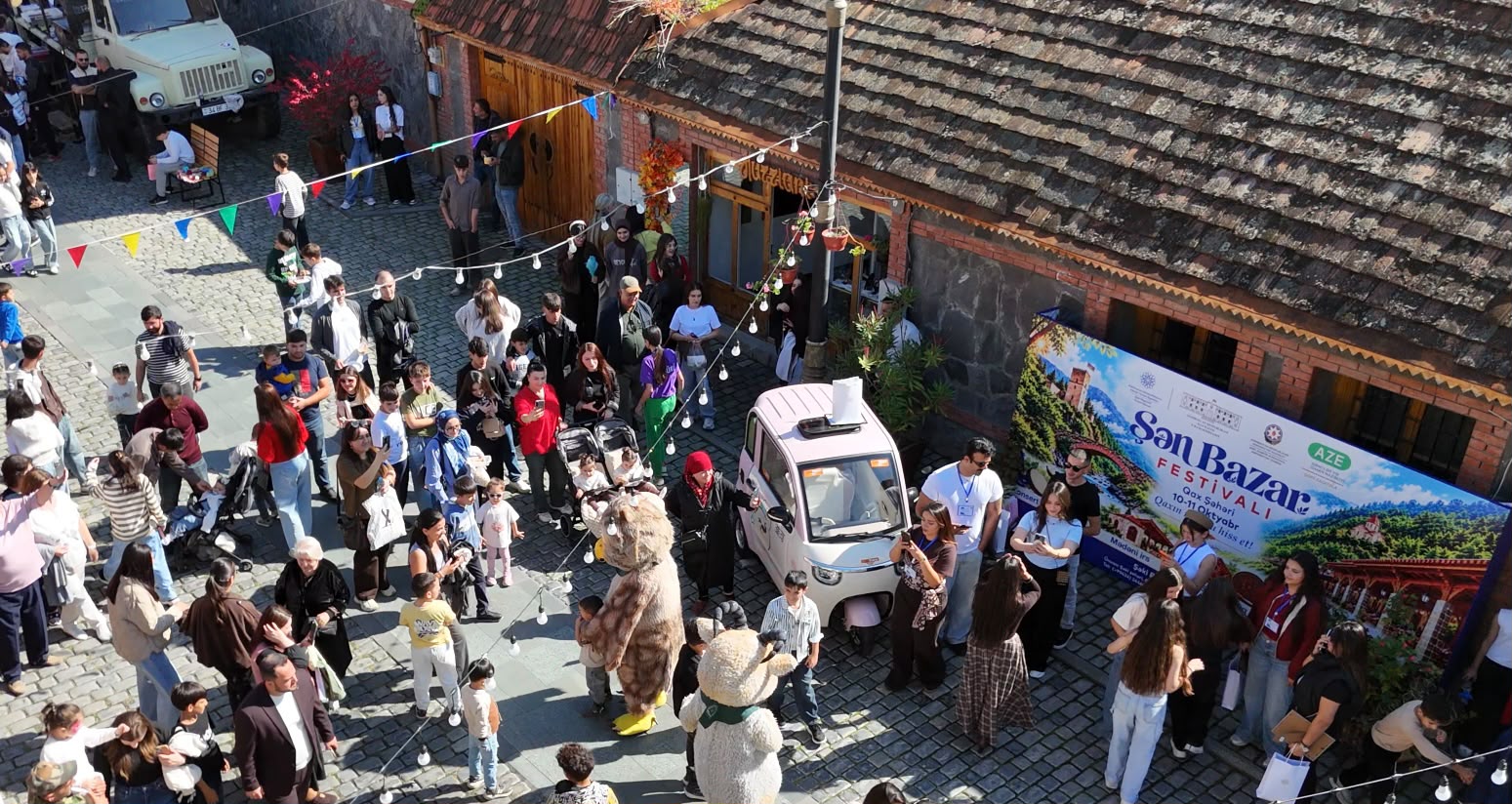 Qax rayonunda “Şən Bazar” festivalı keçirilib