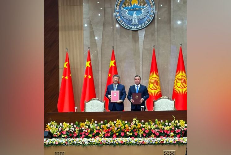 Qırğızıstan və Çin əbədi mehriban qonşuluq və dostluq müqaviləsi imzalayıblar