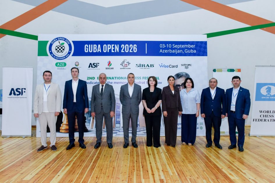Qubada beynəlxalq şahmat festivalına start verilib