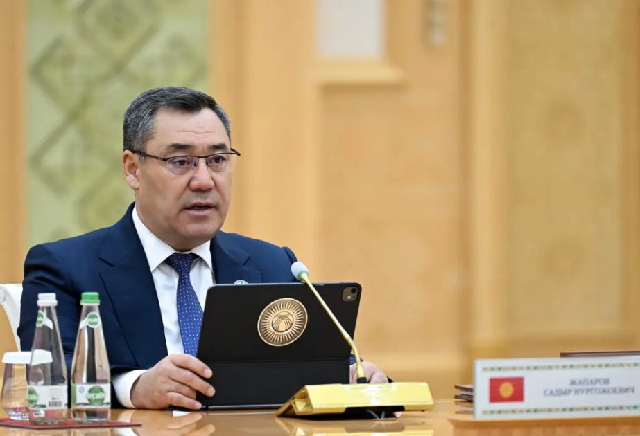 Sadır Japarov MDB ölkələrinin liderlərini 2027-ci ildə Bişkekdə keçiriləcək Qlobal Dağ Sammitinə dəvət edib