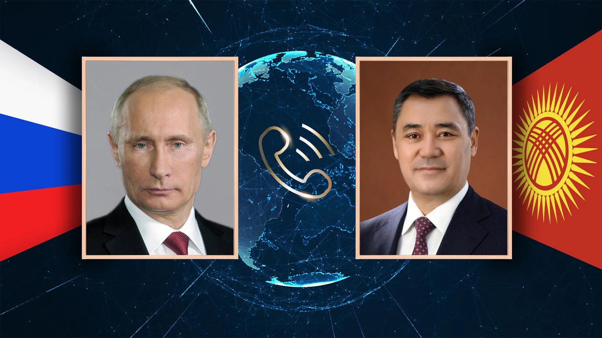 Sadır Japarov Vladimir Putinlə telefon danışığı aparıb