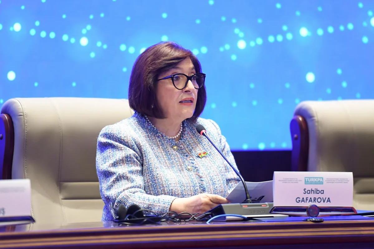 Sahibə Qafarova Bişkekdə süni intellekt dövründə parlamentlərarası əməkdaşlığı vurğulayıb