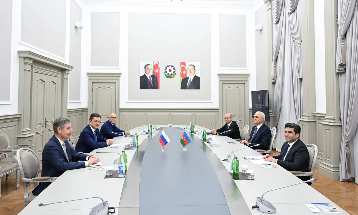 Şahin Mustafayev Novakla görüşüb