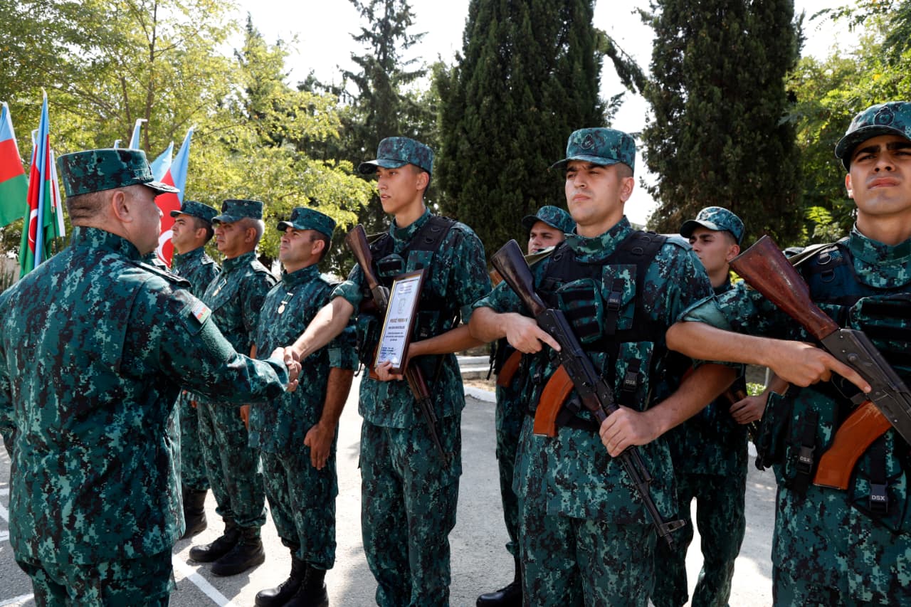 "Salahlı” sərhəd zastavası əsaslı təmirdən sonra xidməti istifadəyə verilib