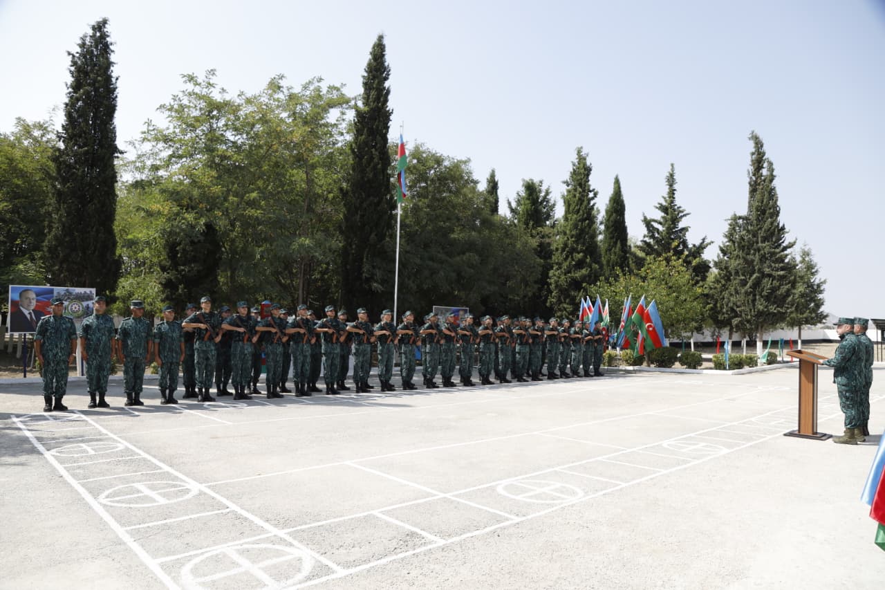 "Salahlı” sərhəd zastavası əsaslı təmirdən sonra xidməti istifadəyə verilib
