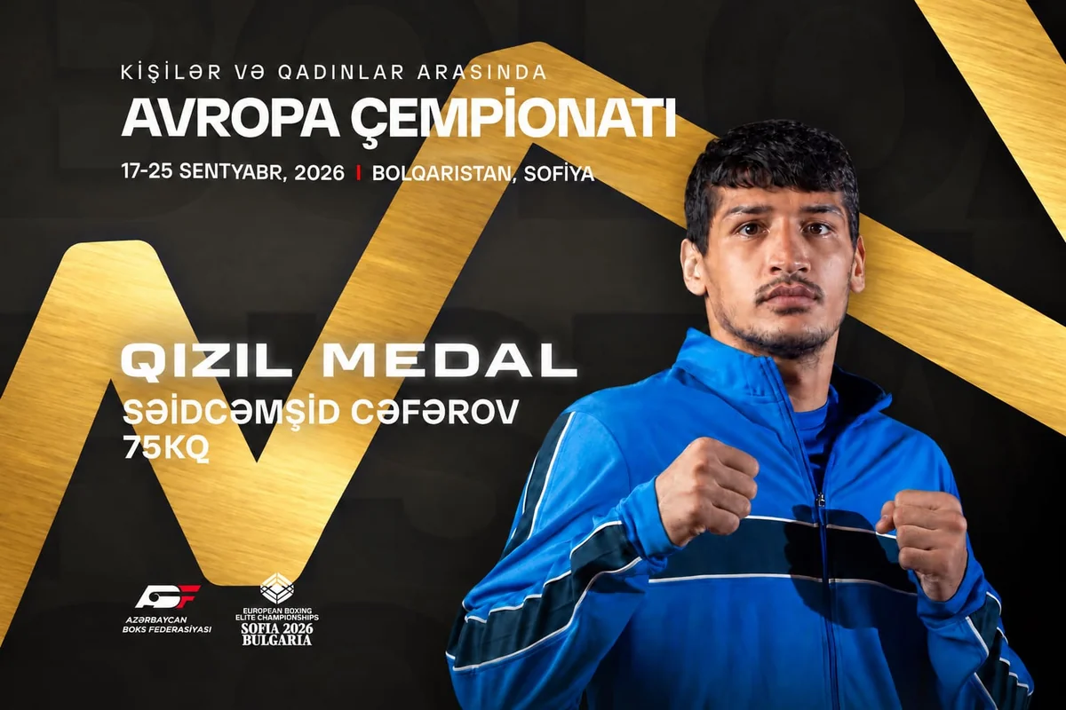 Səidcəmşid Cəfərov Avropa çempionu olub