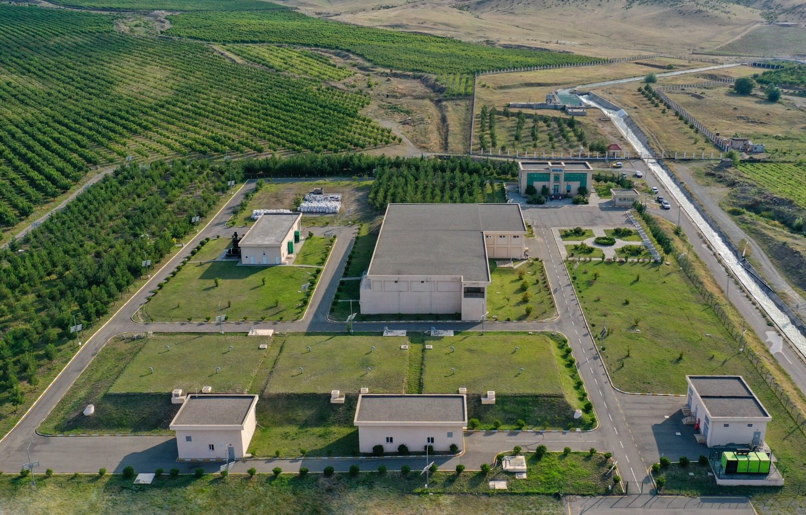 Şəmkirçay Sutəmizləyici Qurğular Kompleksinin fəaliyyəti təqdim olunub
