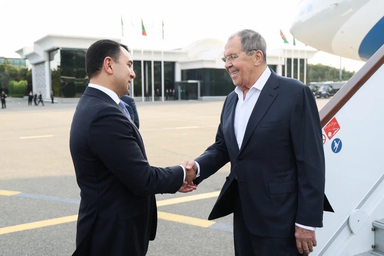 Sergey Lavrov Bakıya gəlib - YENİLƏNİB