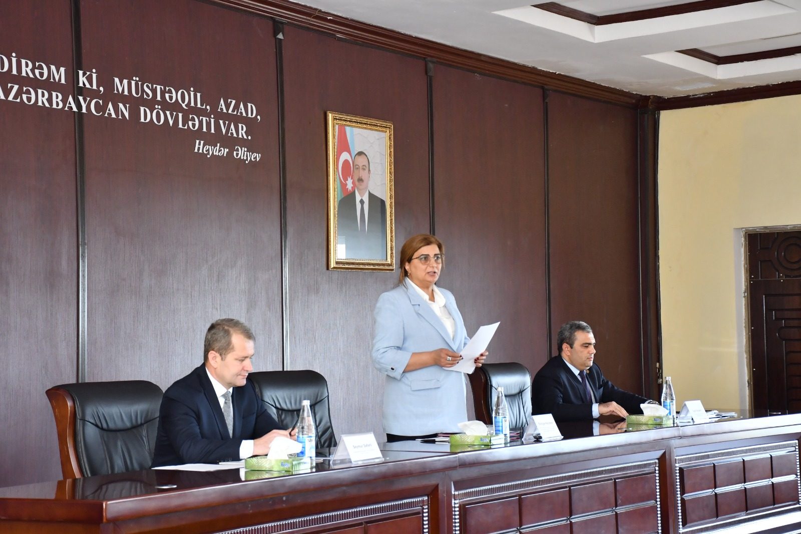 Siyəzəndə kənd təsərrüfatının inkişafına dair Dövlət Proqramına həsr olunmuş müşavirə keçirilib