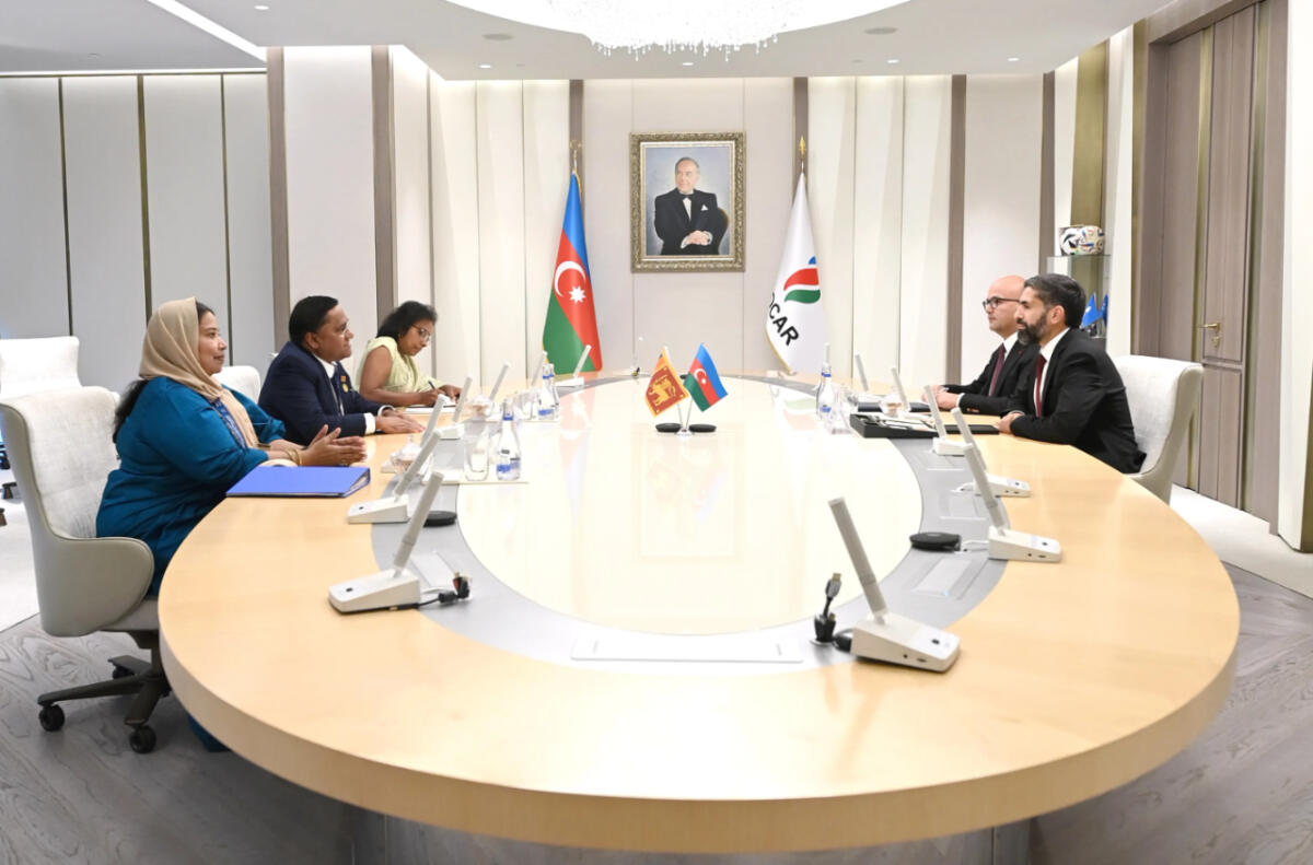 SOCAR Şri-Lanka şirkətləri ilə əməkdaşlıq imkanlarını dəyərləndirib