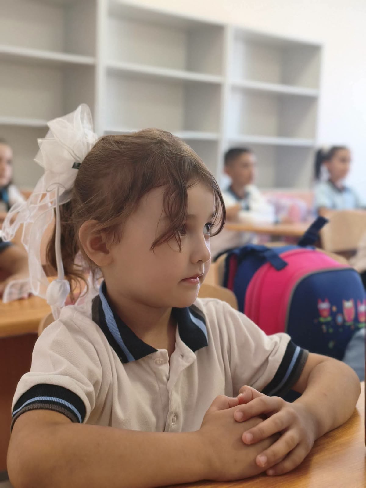 Cəbrayılda yeni fəaliyyətə başlayan Şükürbəyli kənd tam orta ümumtəhsil məktəbində ilk dərs günü - FOTO