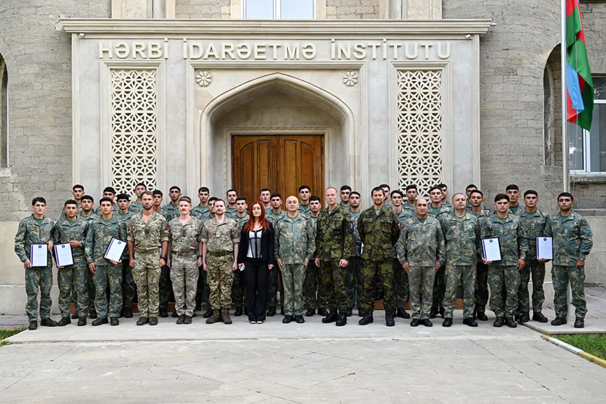 "Təlimatçı hazırlıq kursu"nun buraxılış mərasimi keçirilib