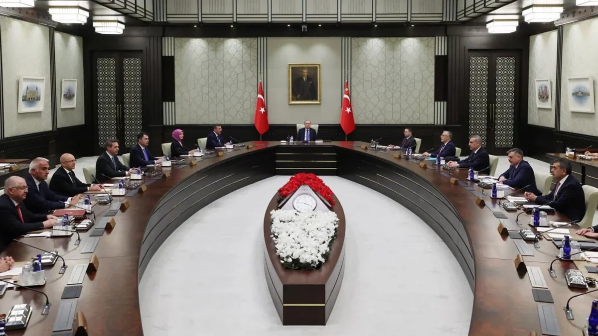 Türkiyənin Nazirlər Kabinetinin iclası başlayıb