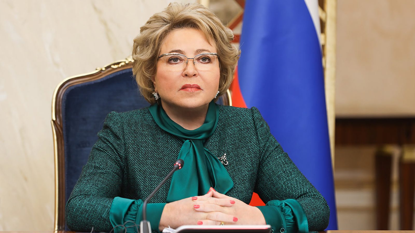 Valentina Matviyenko Mehriban Əliyevaya zəng edib