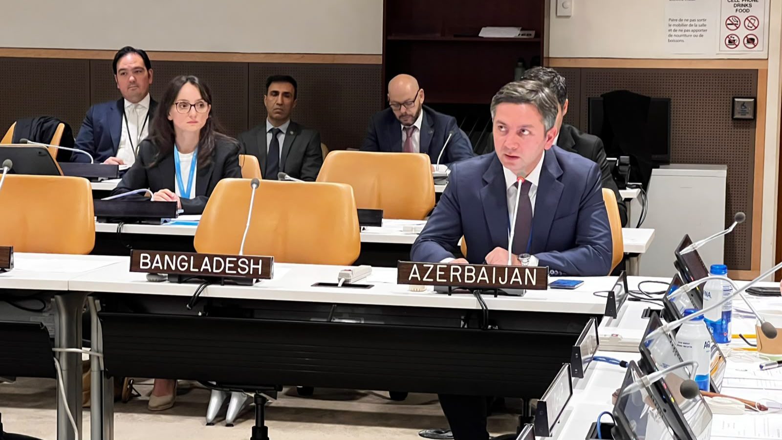 Yalçın Rəfiyev BMT Baş Assambleyasının tədbirlərində iştirak edib