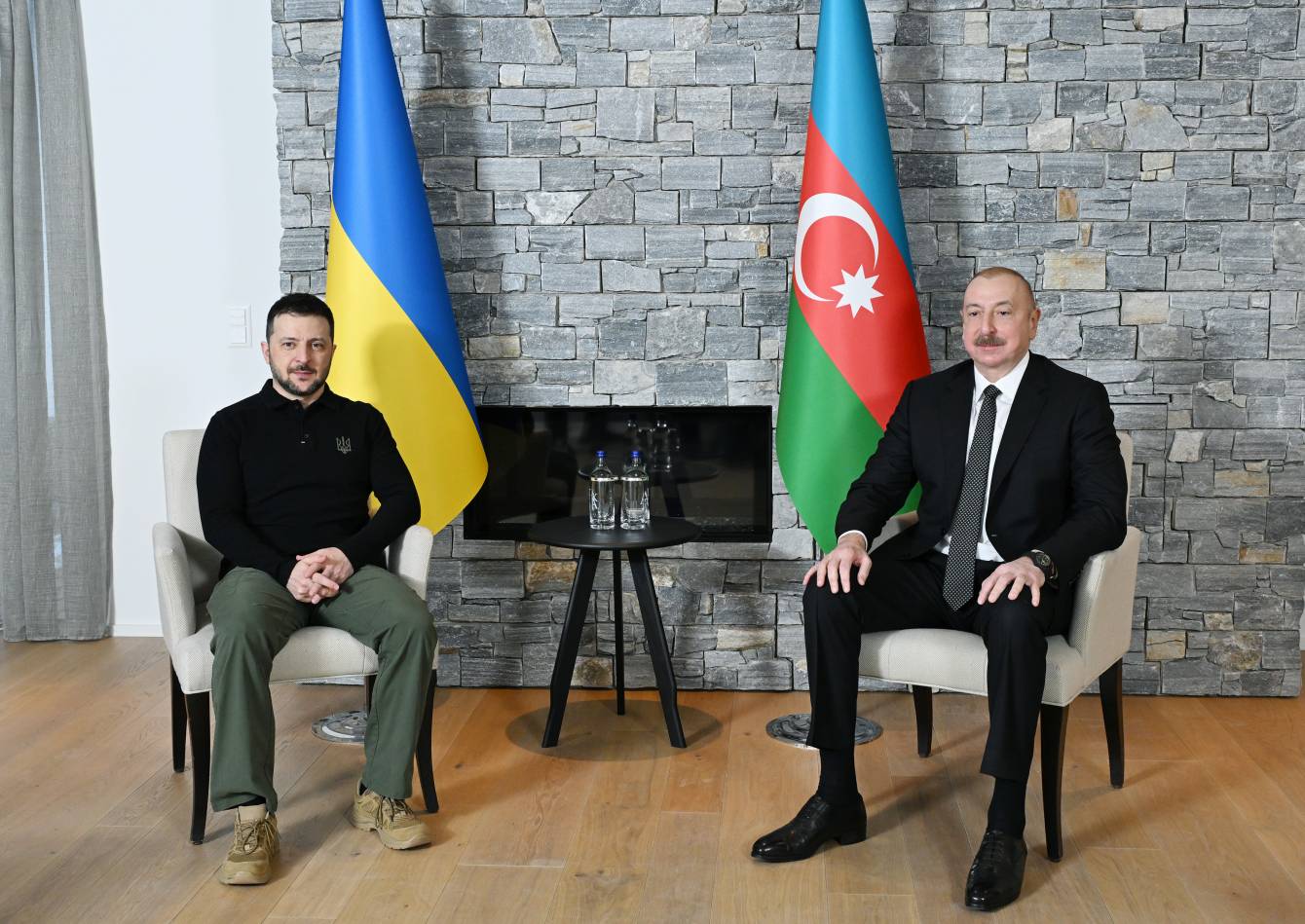 Zelenski İlham Əliyevə təşəkkür edib