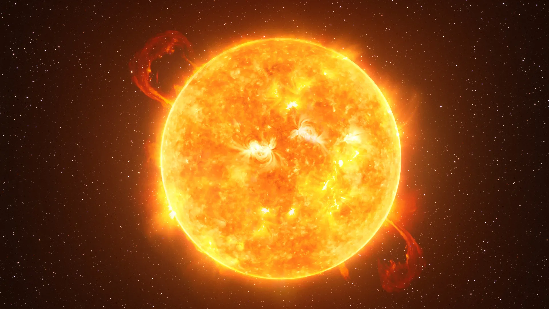 Günəşdə  M sinfinə məxsus olan partlayışlar olub