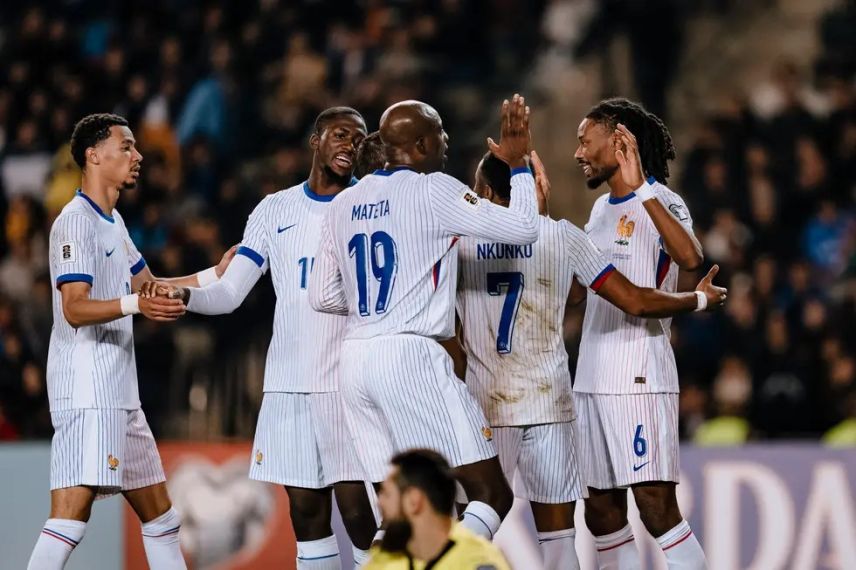 Fransa millisinin hücumçusu: Bizi təəccübləndirən çox əzmkar komanda ilə qarşılaşdıq