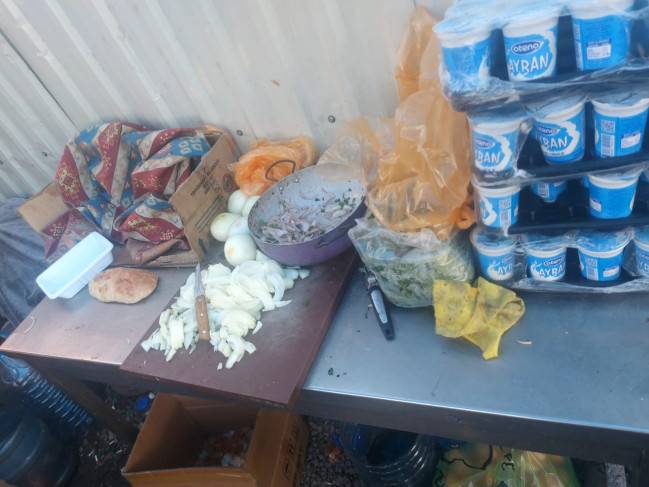 Avtovağzal yaxınlığında çadırtipli kafenin fəaliyyətinə məhdudiyyət qoyulub